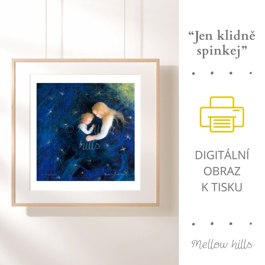 Jen klidně spinkej - obraz k vytištění